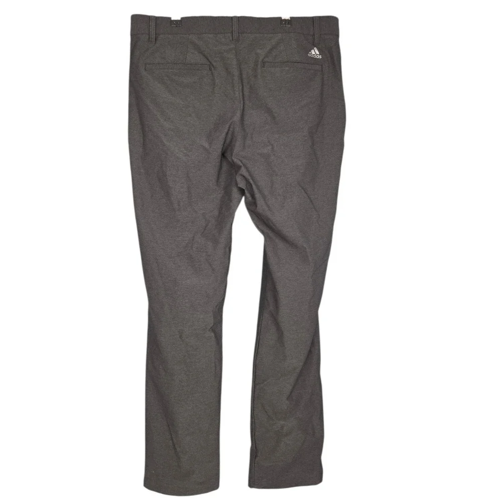 Adidas Ultimate365 Golf Pants Mens 36x34 Dark Gray Stretch Performance Athletic